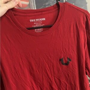 True Religion Men's Crimson Tee